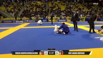 Shay Ananda Montague vs Carlos Alberto Oliveira Da Silva 2026 World Jiu-Jitsu IBJJF Championship