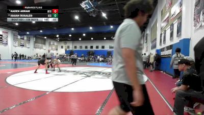 126 Boys Cons. Round 4 - Isaiah Rosales, Oceanside vs Kaden Arram, Mt Carmel