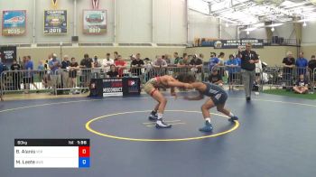 60 kg Round Of 32 - Benjamin Alanis, Valiant College Preperatory vs Maximilian Leete, Doughboy Wrestling Club