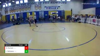 170 lbs Semifinal - George Duncan, Osceola (Kissimmee) vs Leonard Feliciano, Palmetto Ridge