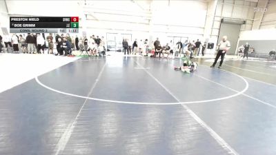 97 lbs Cons. Round 2 - Preston Nield, Star Valley Wrestling Club vs Boe Grimm, J.E.T.