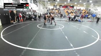 285 lbs Quarterfinal - Brandon Bass, Servite vs Alejandro Reyes, Arroyo
