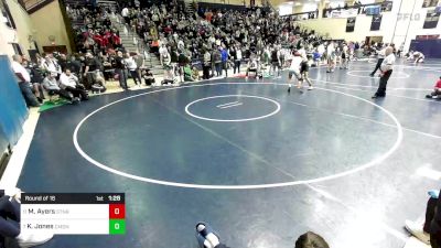 160 lbs Round Of 16 - Macon Ayers, Staunton River vs Kage Jones, Camden Catholic