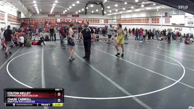 138 lbs Round 3 - Colton Kelley, Cornerstone Wrestling Club vs Chase Carroll, Wrestling With Character