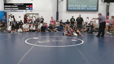 46 lbs Rr Rnd 5 - Brianna Palmer, NC United - W vs Anabelle Wessel, Team Worldwide - W