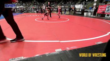 40 lbs 5th Place - Dilynn Burch, Sperry Wrestling Club vs Riley Tarwater, Eufaula Ironheads Wrestling Club