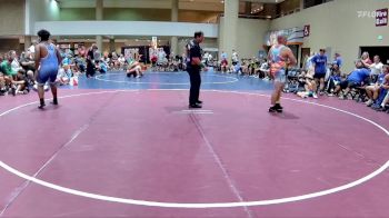 285 lbs Semis & 5th Wb (32 Team) - Dominic Sager, Team GATA vs Elisha Johnson, Indiana Outlaws