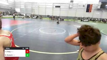 109 lbs 2nd Place - Braaden Heinz, Brighton WC vs Colton Lucero, Pagosa Peak Elite Wrestling