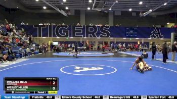 113 lbs Semifinal - Wesley Miller, McAdory High School vs Wallace Blue, Huntsville