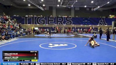 113 lbs Semifinal - Wesley Miller, McAdory High School vs Wallace Blue, Huntsville