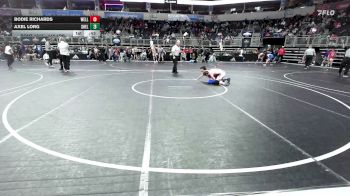110 lbs Consi Of 8 #2 - Bodie Richards, Wellsville Kid Matters vs Axel Lorg, Shelton Wr Ac