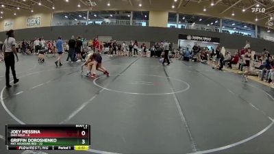 76 lbs Round 1 (6 Team) - Joey Messina, Ohio Gold vs Griffin Doroshenko, Mat Assassins Red