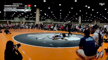 130 lbs Quarterfinals (8 Team) - Catherine Chen, Stars WC vs Sparrow Sgarlata, Skull And Crossbones