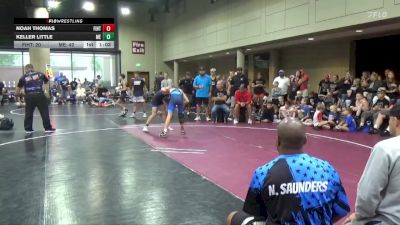 108 lbs Round 3 (6 Team) - Keller Little, Moyer Elite vs NOAH THOMAS, Fight Club