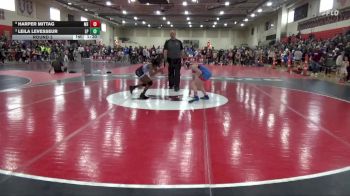 90 lbs Round 3 - Leila LeVesseur, LeVici Prep vs Harper Mittag, Moyer Elite