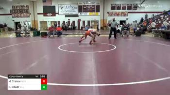 145 lbs Consolation - Mike Trainor, Octorara vs Riley Bower, Williamsport