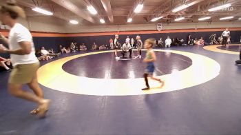 68-73 lbs Round 2 - Adalei Bongolan, Iron County Wrestling Academy vs Beau Flynn, Champions Wrestling Club