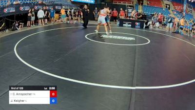 175 lbs Rnd Of 128 - Chase Amspacher, PA vs John Keigher, IL