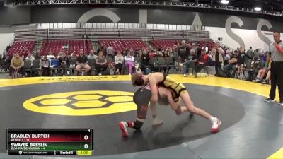 100 lbs Round 1 (8 Team) - Bradley Burtch, Dynasty vs Swayer Breslin, Olympia/Demolition