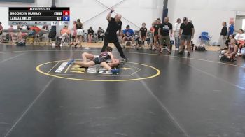 40 lbs Rr Rnd 3 - Brooklyn Murray, CT Whale - W vs Lanaia Selig, Mat Demon - W