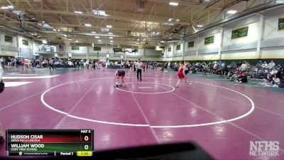 126 lbs Semifinal - William Wood, Cody High School vs Hudson Cisar, Sioux Falls Lincoln