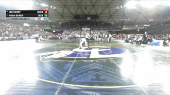 Boys 1B/2B 190 Cons. Round 2 - Noah Baker, Freeman vs Lee Casey, Wahkiakum