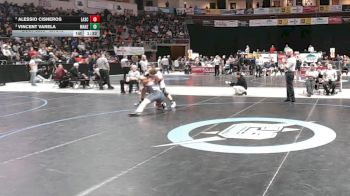 5A 215 lbs Semifinal - Vincent Varela, Manzano vs Alessio Cisneros, Las Cruces