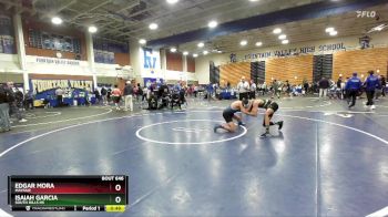 132 lbs Cons. Round 2 - EDGAR MORA, Mayfair vs Isaiah Garcia, South Hills Hs