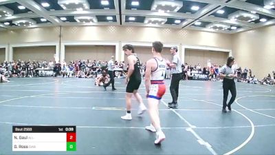 132 lbs Consi Of 64 #1 - Nehemiah Gaul, All-Phase WC vs Gavin Ross, Diablo Grande WC