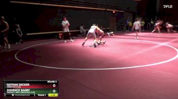 S-14 lbs Round 2 - Dominick Bagby, Waverly Area Wrestling Club vs Nathan Decker, Indee Mat Club