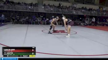 195 lbs Round 4 (8 Team) - Liam Blaser, Columbus vs Ty Sidzyik, Bellevue East