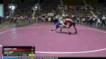 170 lbs Semifinal - Anthony Usry, Weaver vs Josh Kirby, White Plains