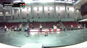 113 lbs Cons. Round 2 - Blaise McNeill, Annandale Mat Rats Wrestling C vs Luke Mauch, FCA Hurricanes