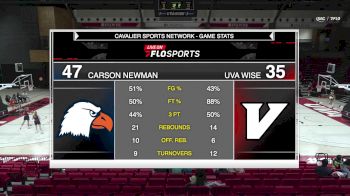 Replay: Carson-Newman vs UVA Wise - Women's | Feb 21 @ 5 PM