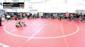 85 lbs Quarterfinal - Drake Defrates, Front Royal WC-MS vs Benji Pittman, Arsenal WV-MS