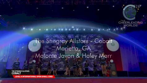 The Stingray Allstars - Marietta - Cobalt [2025 L6 International Open Small Coed Finals] 2025 The Cheerleading Worlds