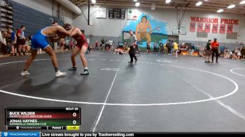 152/160 Round 2 - Jonas Haynes, Summerville Takedown Club vs Buck Wilder, Palmetto State Wrestling Acade