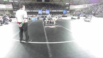 Boys 1B/2B 113 1st Place Match - Collin Christman, Lake Roosevelt vs Raylen Heredia, Warden