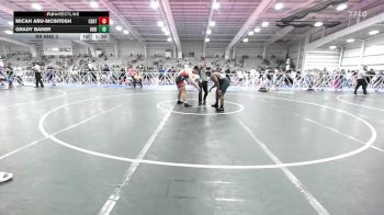 285 lbs Rr Rnd 3 - Micah Aru-Mcintosh, CentralMD Grey vs Grady Baker, Indiana Outlaws Yellow