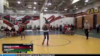 113 lbs Cons. Round 4 - Syrus Singh, Laguna Hills vs Oscar De La Torre, Santa Monica
