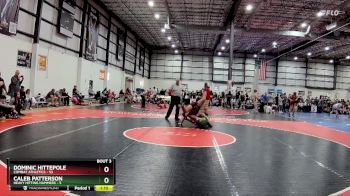 190 lbs Round 2 (4 Team) - Dominic Hittepole, COMBAT ATHLETICS vs Caleb Patterson, HEAVY HITTING HAMMERS