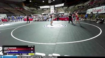 152 lbs Round 3 (16 Team) - Jace Thomson, REWA vs Marvin Morton, IEWA