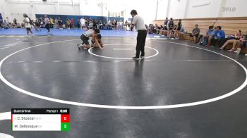 165 lbs Quarterfinal - Christian Stoeber, OCRTC vs Maximus Delbosque, Dark Horse