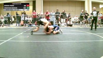 132 lbs Round Of 128 - Joshua Perez, Christopher Columbus HS vs Jonathan Marcos, Westside Saints