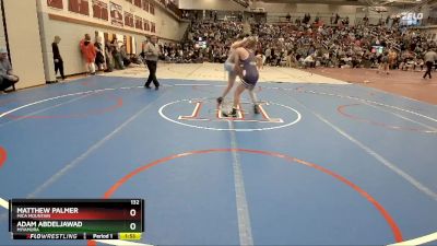 132 lbs Champ. Round 2 - Matthew Palmer, Mica Mountain vs Adam Abdeljawad, Miyamura