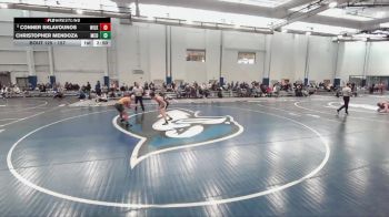 157 lbs Cons. Round 2 - Christopher Mendoza, McDaniel vs Conner Sklavounos, Wilkes