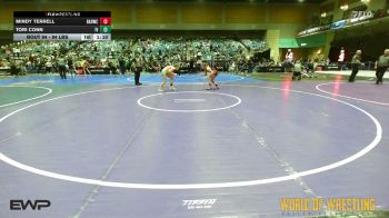 94 lbs 2nd Place - Mindy Terrell, Bay Area Dragons vs Tori Conn, Illinois Valley Youth Wrestling