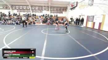 107 lbs Cons. Round 4 - Brooke Ross, Boulder Creek vs Annette Serrano, Bloomfield