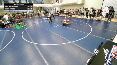 165 lbs Cons. Round 3 - Kenai Finley, Unaffiliated vs Jake Broadhead, Canyon View Falcons
