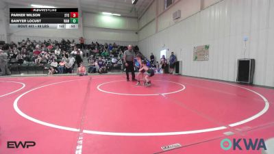 49 lbs Consi Of 4 - Parker Wilson, Sallisaw Takedown Club vs Sawyer Locust, Vian Wrestling Club